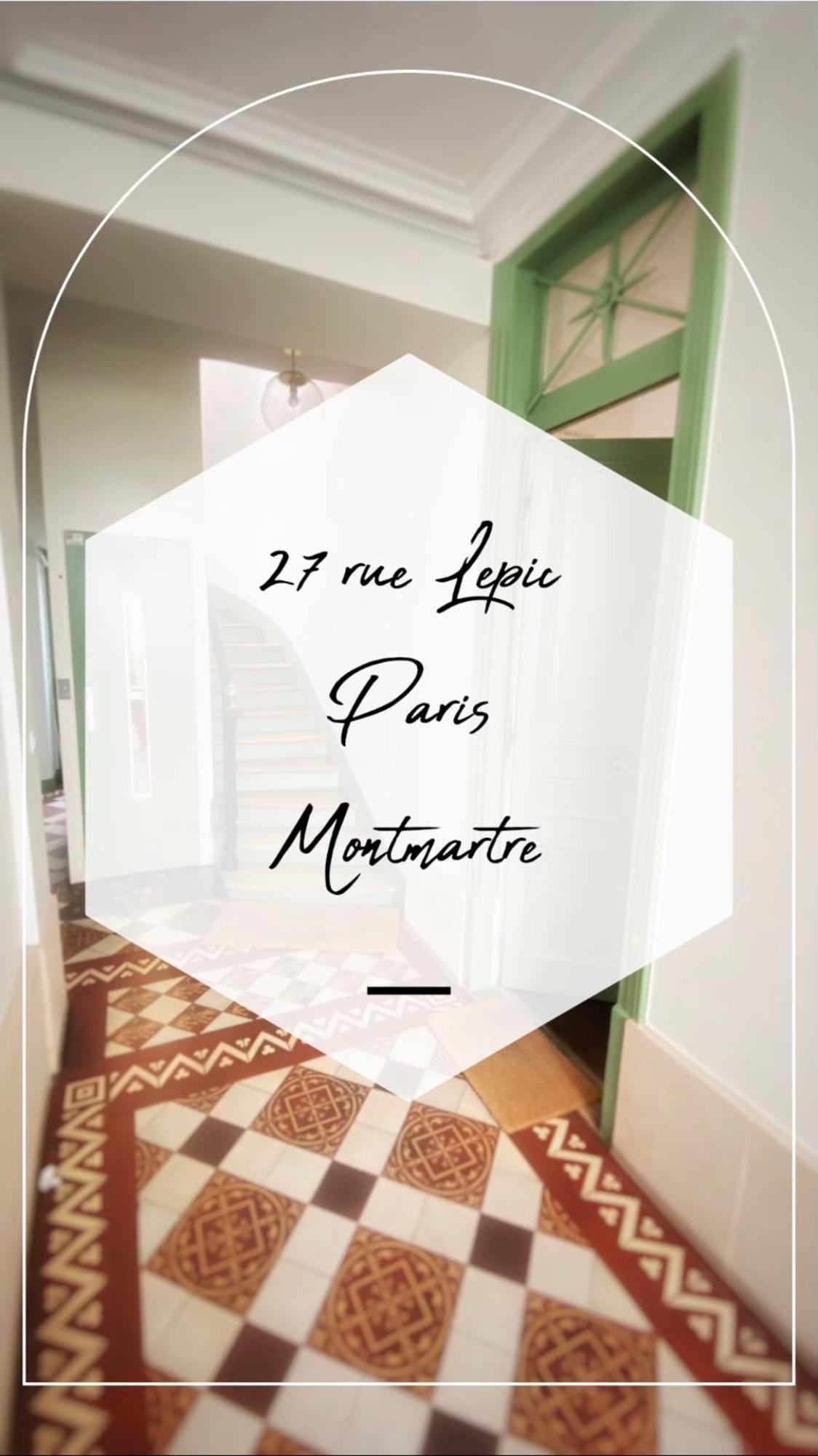 Villa Lepic, Luxury Flat In Montmartre With Private Terrasse-Appartement Entier Paris Exterior foto